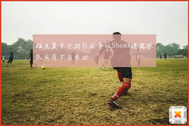 雄鹿夏季计划引发争议Shams透露球队或有不当举动